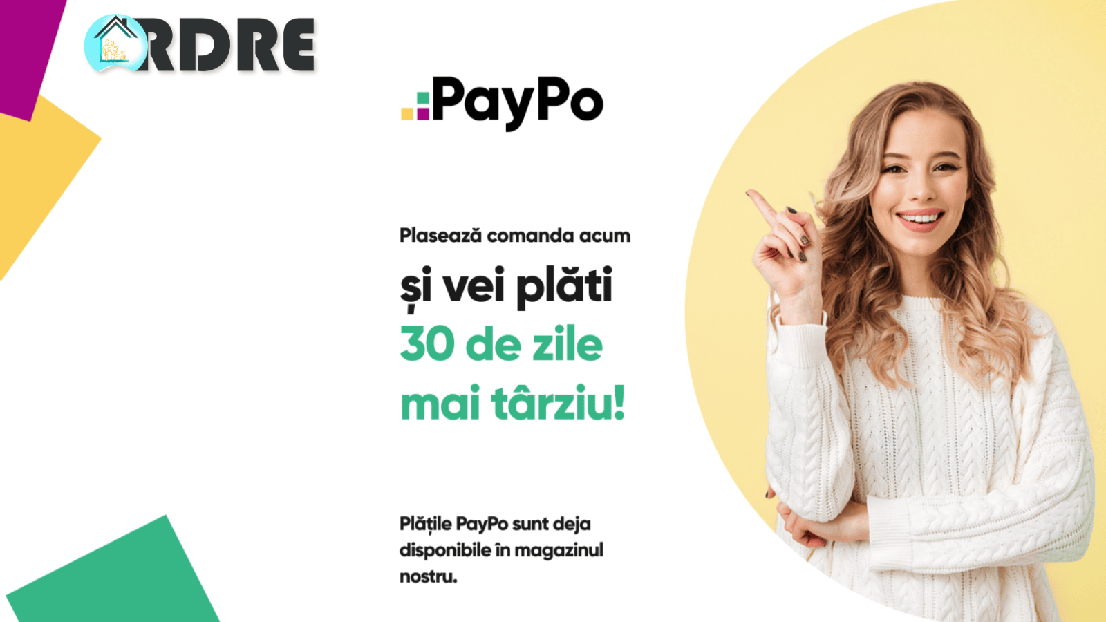 PayPo - Cumpără acum, plătește în 30 de zile. mobile