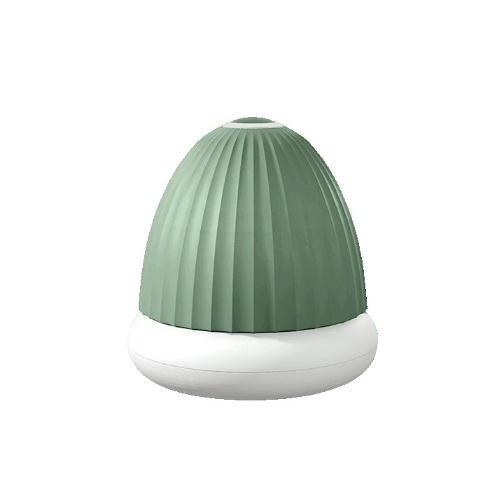 Aparat de scame 2 in 1, curatare haine si lampa de veghe, 3 trepte, incarcare tip c, 4 w, 9 x 10 cm, verde [1]