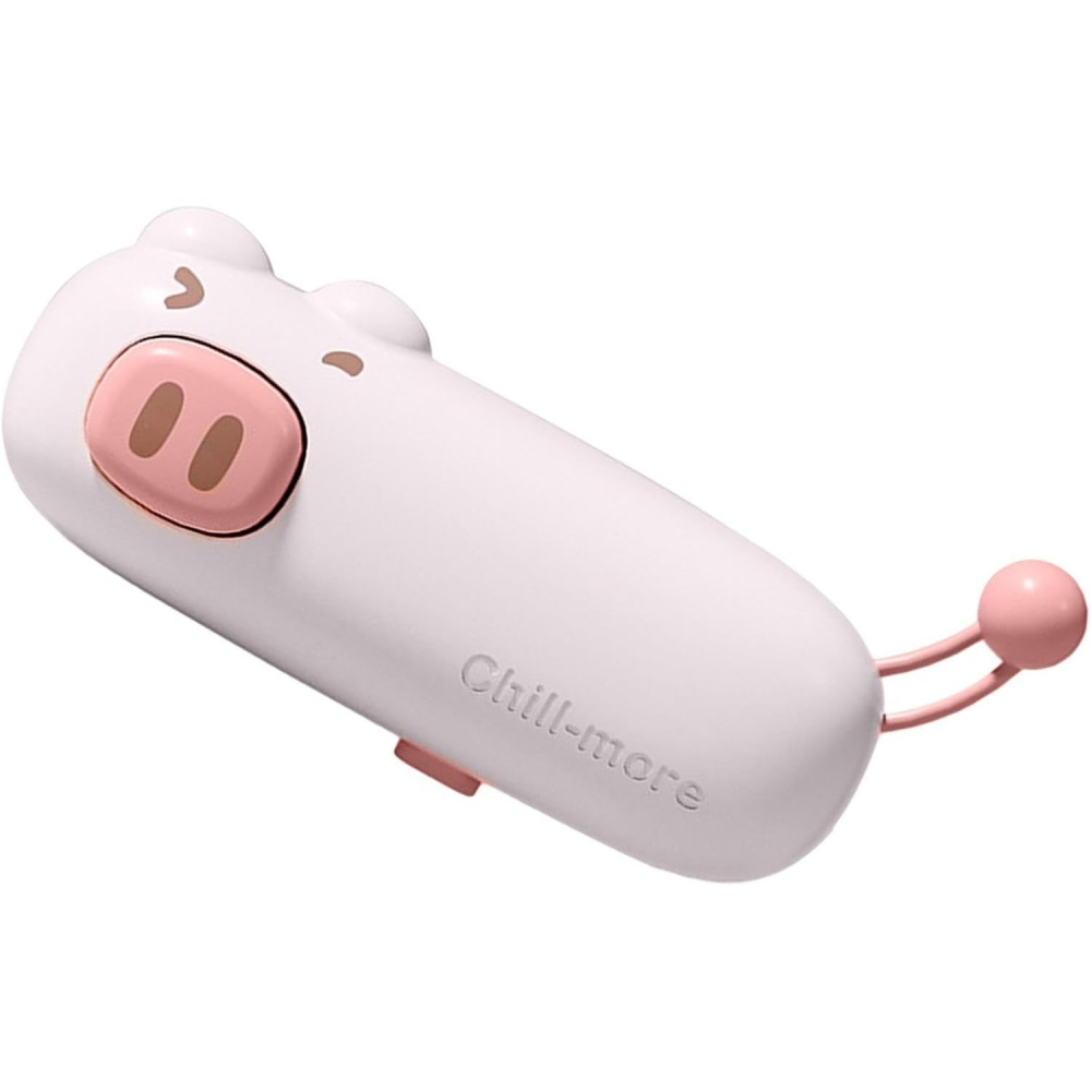 Aparat de sigilat ambalaje, incarcare usb tip c, 400 mah, 10.2 x 3.7 x 4.3 cm, model porc, roz [4]
