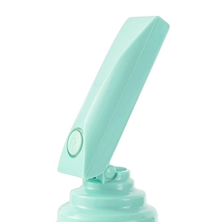 Aparat pentru curatat scame, par si praf, trimmer pentru diferite tipuri de material, cu lame din otel inoxidabil, maner flexibil, incarcare prin usb, 13x8 cm, verde [3]