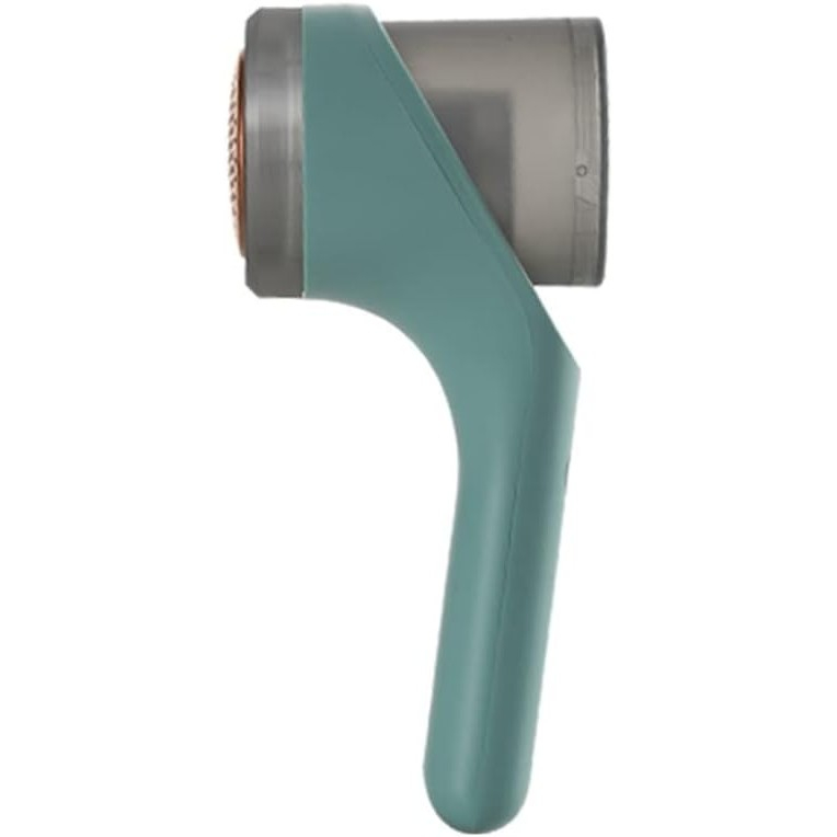 Aparat scame si par haine, electric, usb inclus, periuta curatare, pentru diferite tesaturi, 3 trepte, 20.5 x 8.8 x 7 cm, verde [1]