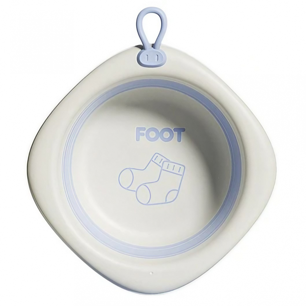 Cada pliabila pentru baie pentru copii, cadita pentru bebelusi, model romb pentru picioare, mov, 31.5x31.5x3.5 cm, 3l [1]