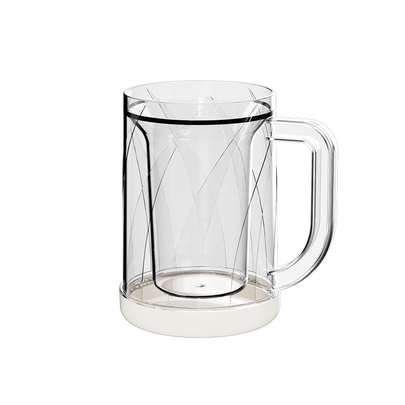 Cana frigorifica cu gheata, 14.2 x 10.4 x 14.7 cm, plastic, 800 ml, transparent [10]