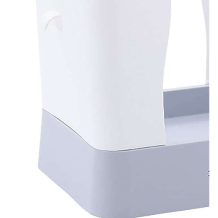 Cos de gunoi extensibil, din plastic, reglabil, pliabil, versatil, pentru bucatarie, baie sau birou, cos universal, 21x25x17 cm, alb gri [4]
