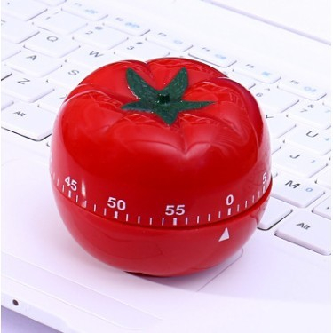 Cronometru mecanic de bucatarie  forma de rosie, 60 de minute, 6.3 x 4.5 cm, material abs, rosu [10]