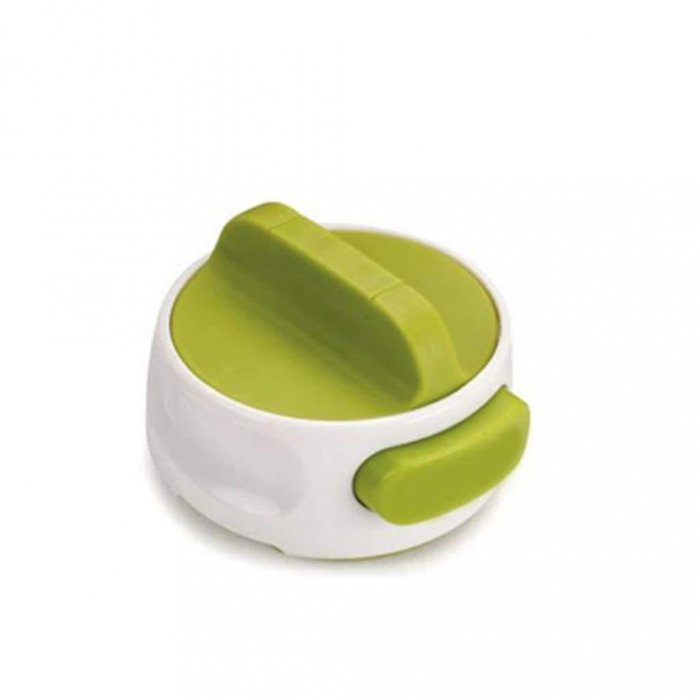 Desfacator manual de conserve si sticle, 6.8 x 4.8 cm, din abs + otel, verde/alb [12]