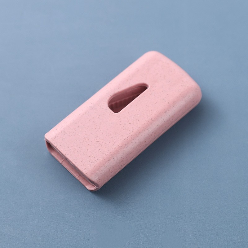 Dispozitiv taiere si depozitare medicamente, roz, plastic, 8 x 4 x 1.8 cm [2]