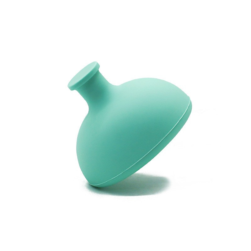 Dispozitiv terapeutic sputa, cupa pentru terapie toracica, dispozitiv de eructare, pentru sugari si copii, 7.5 x 6 cm, din silicon, verde [5]