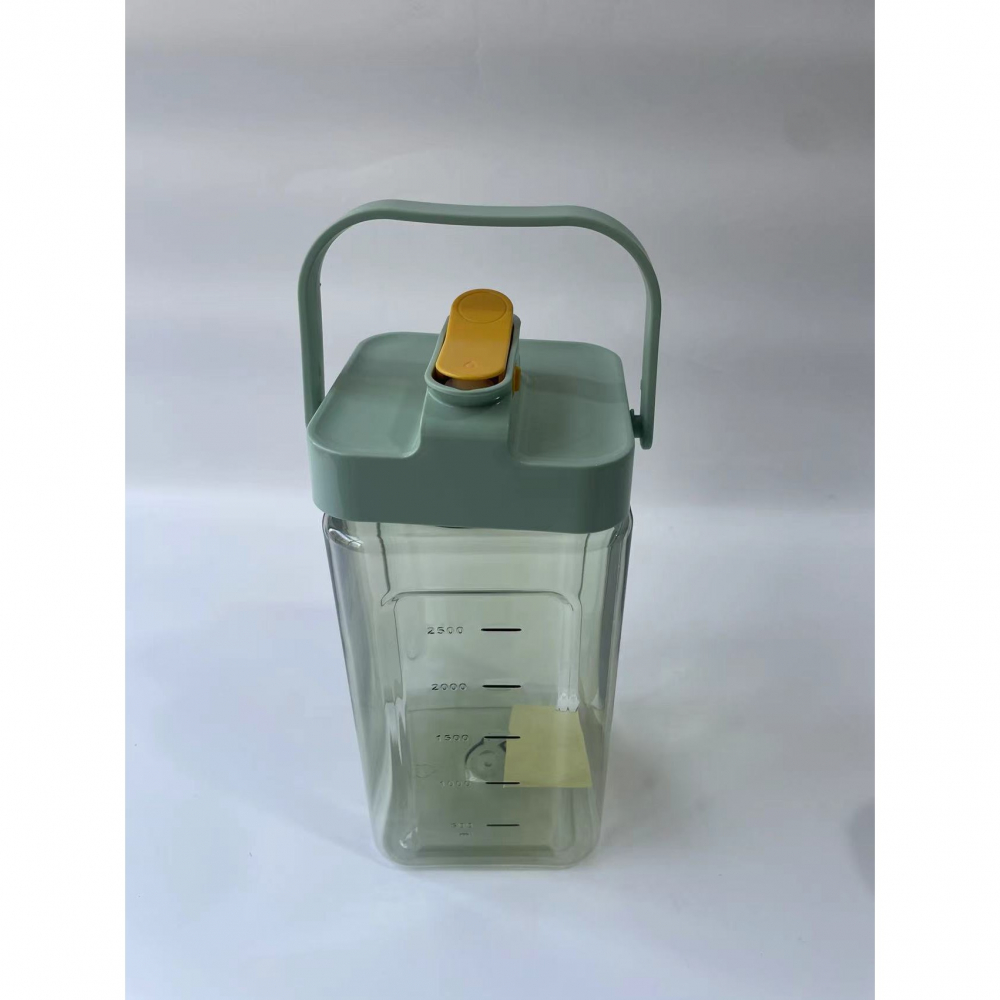 Dozator portabil pentru bauturi  3.5 litri, capac etans, duza deschidere/inchidere, recipent din plastic, gradat, filtru, maner, pentru diverse bauturi, 29.7 x 14.1 x 14.4 cm, verde [10]