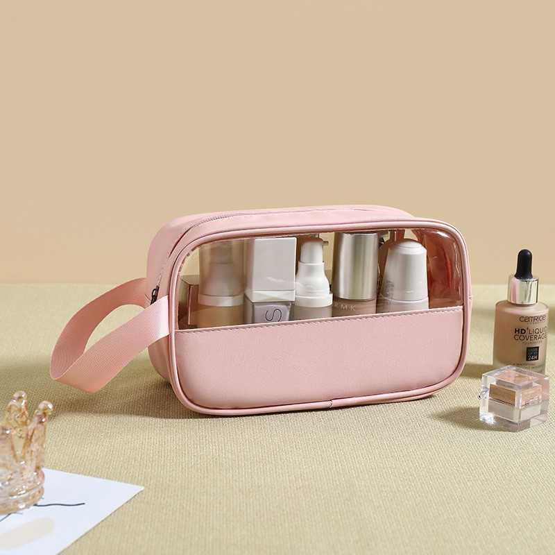 Geanta cosmetice  pentru voiaj sau organizare, 22 x 12 x 8 cm, roz [6]