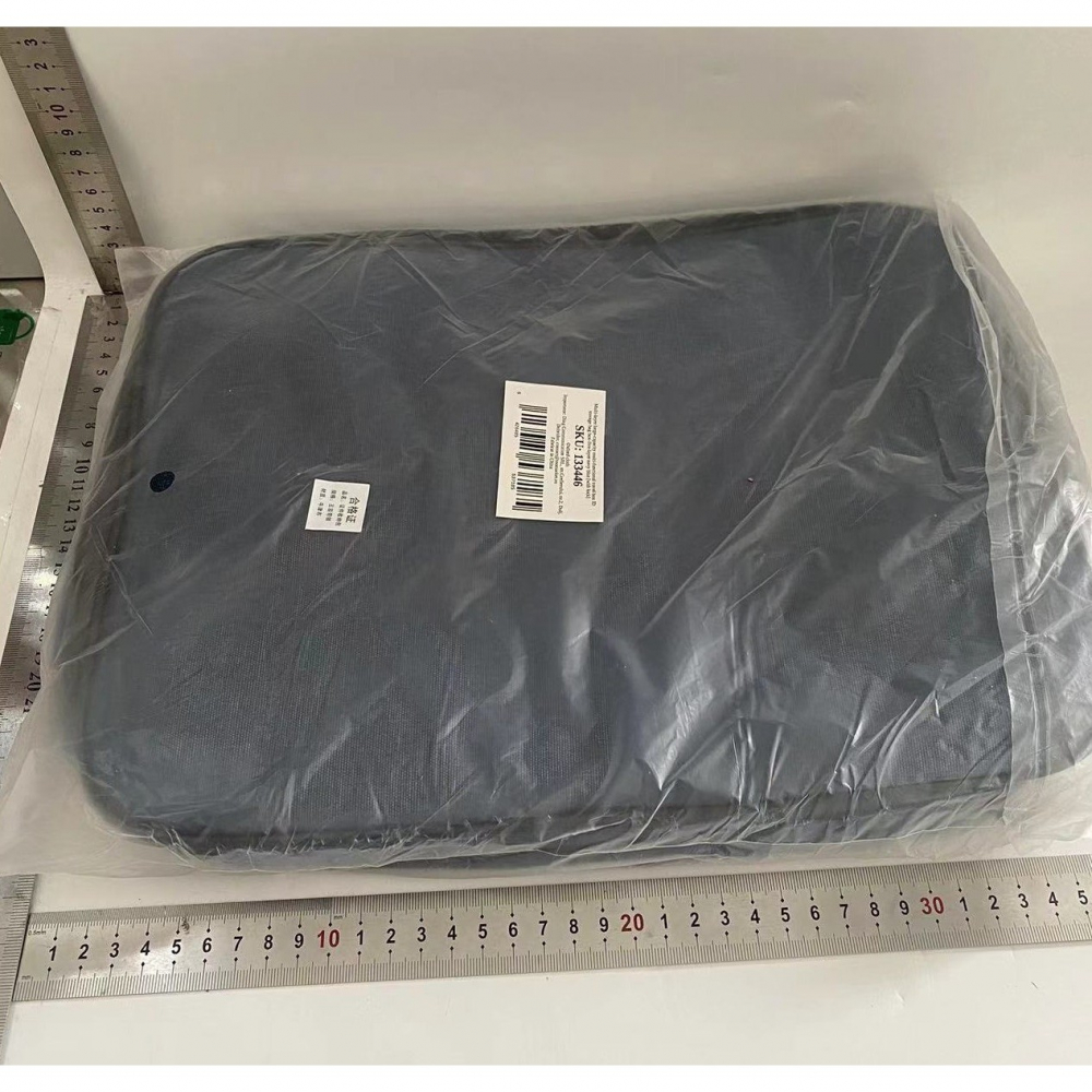 Geanta  pentru depozitare acte si documente, facturi, carduri, cu cod de securitate, 5 compartimente, impermeabila, 37 x 20 x 27 cm, albastru [6]