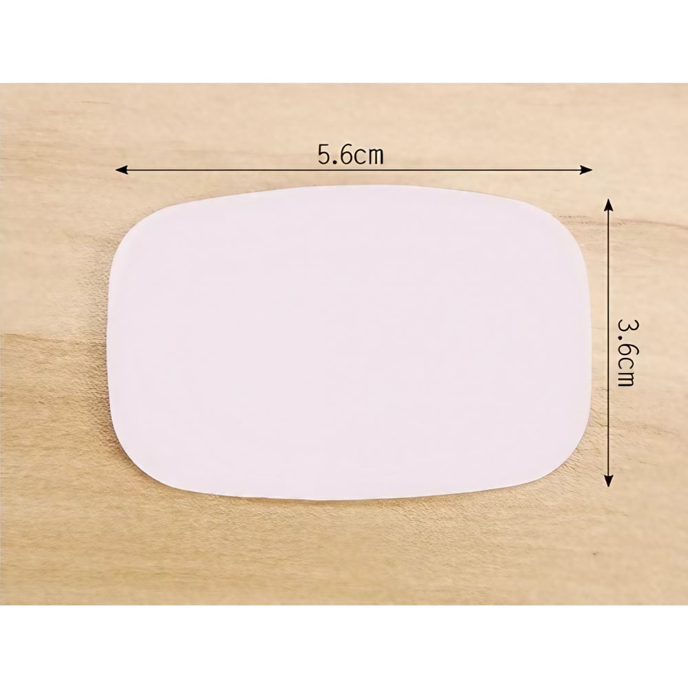 Mini cutie de sapun din hartie, de unica folosinta, portabila, potrivit pentru calatorii, 20 buc, alb [9]