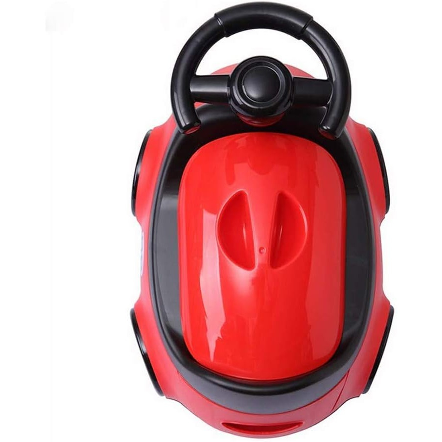 Olita pentru copii, +1an, portabila, design masinuta cu capac, model prietenos, non-toxic, compartiment detasabil, usor de curatat, rosu [4]