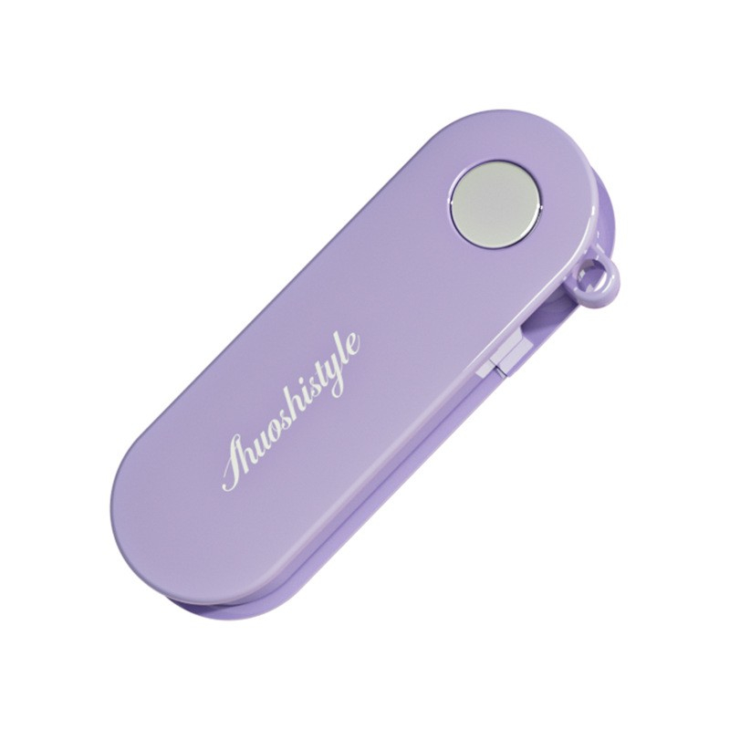 Peeler pentru legume si fructe, 3.6 x 9.1 cm, multifunctional, curatator pliabil, din abs si otel inoxidabil, mov [1]