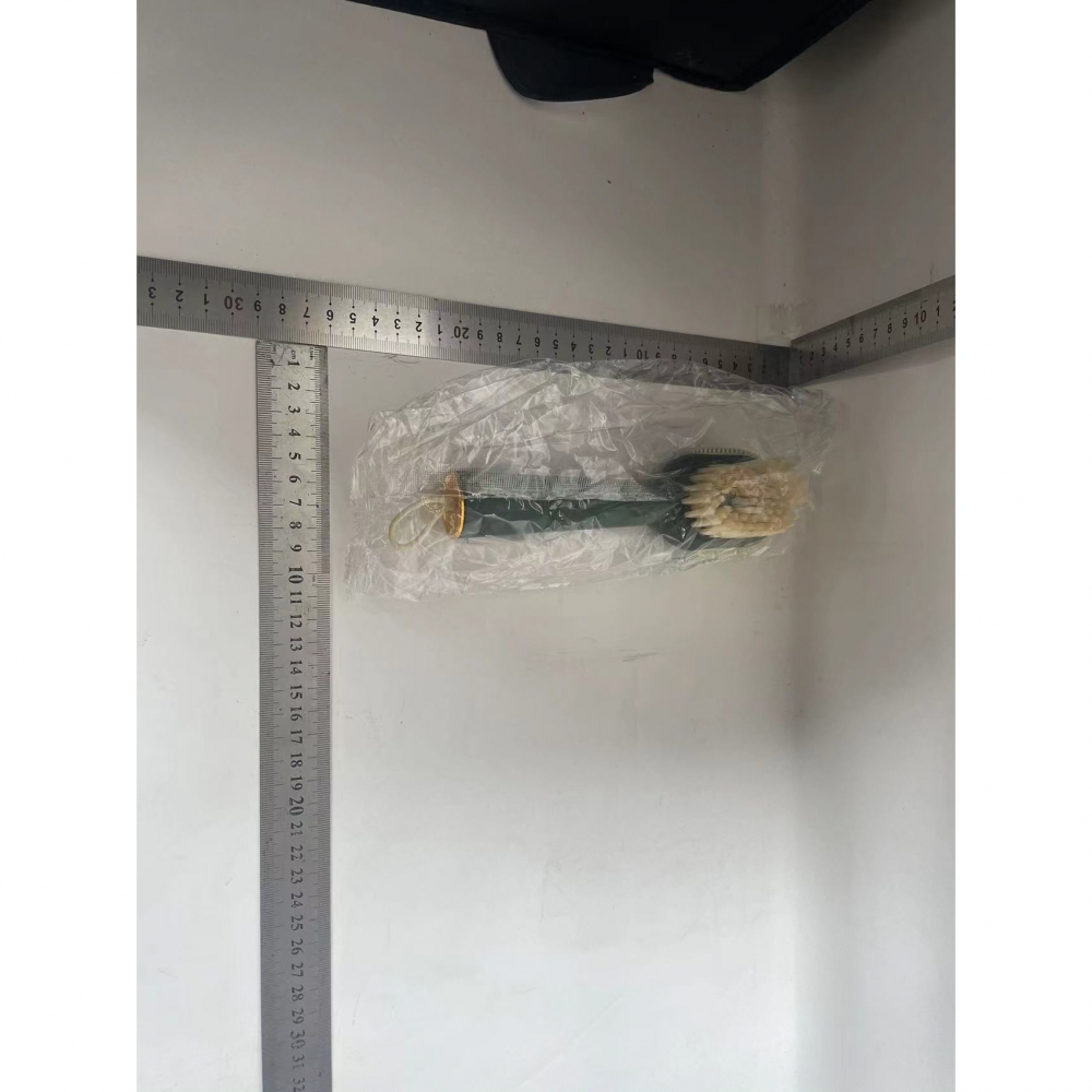 Perie pentru curatare incaltaminte cu recipient pentru detergent, perie multifunctionala pentru incaltaminte si lenjerie, cu peri moi, fara deteriorare, 22x6x4 cm, culoare verde [4]