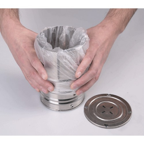 Presa din inox  pentru preparat sunca presata, cu capac, dimensiune reglabila in 3 trepte, 15 x 15 x 18 cm, argintiu [5]