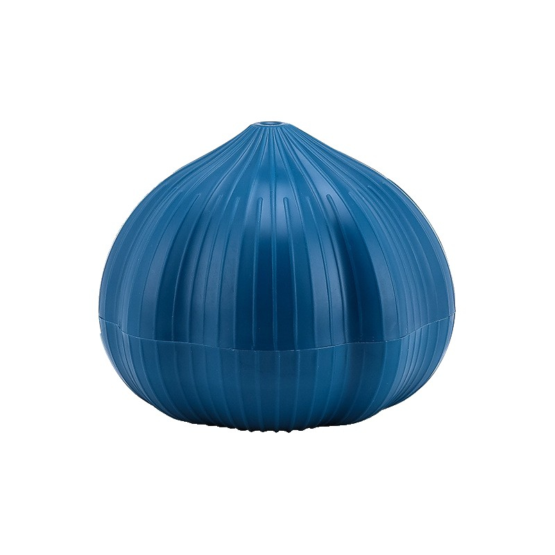 Presa manuala pentru usturoi, model usturoi, 7 x 7.5 cm, din plastic, albastru inchis [1]