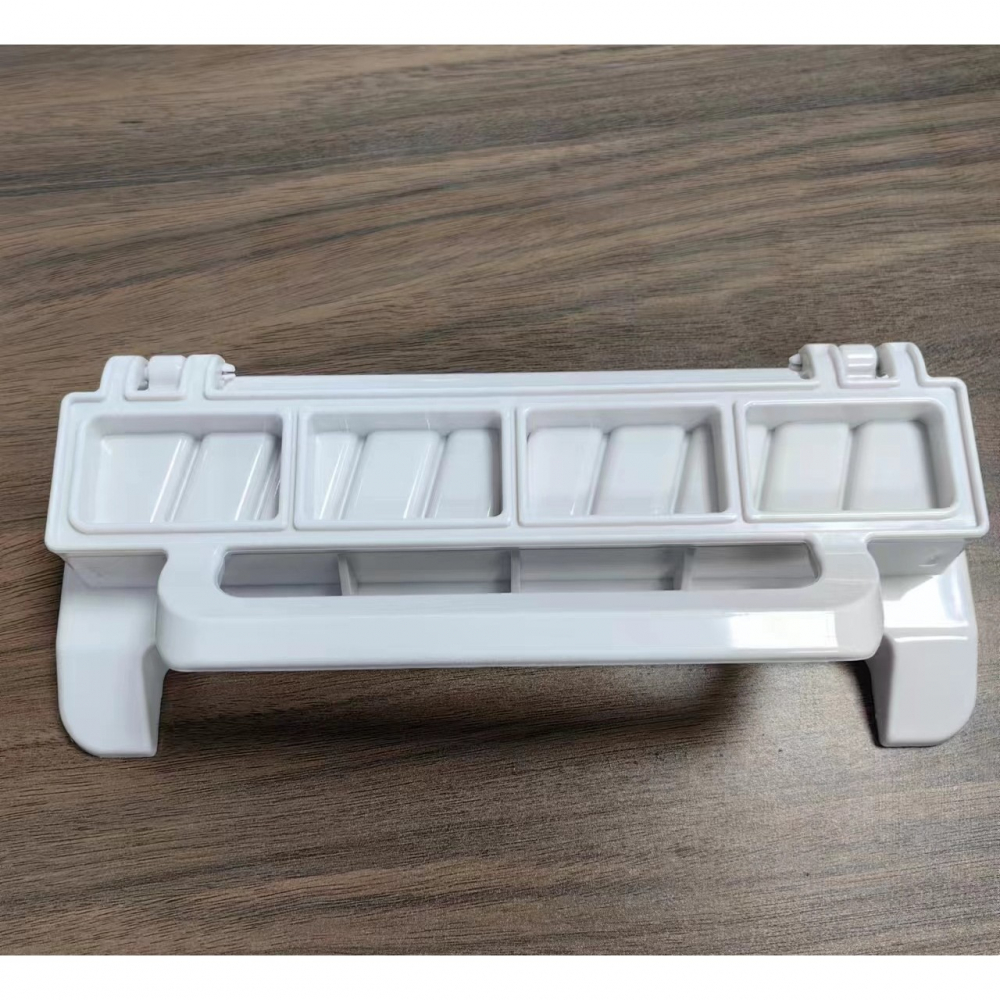 Presa pentru carne, pentru kebab, cu maner, din abs, 29 x 7.5 x 2.6 cm, alb [4]