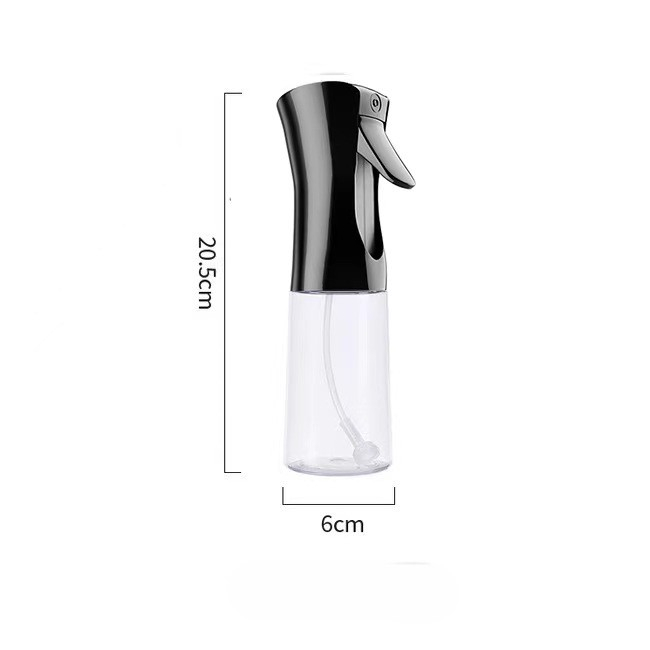 Pulverizator pentru ulei, otet sau alte lichide, reincarcabil, multifunctionale, capacitatea 200 ml, material plastic, 20.5x6 cm, negru [5]