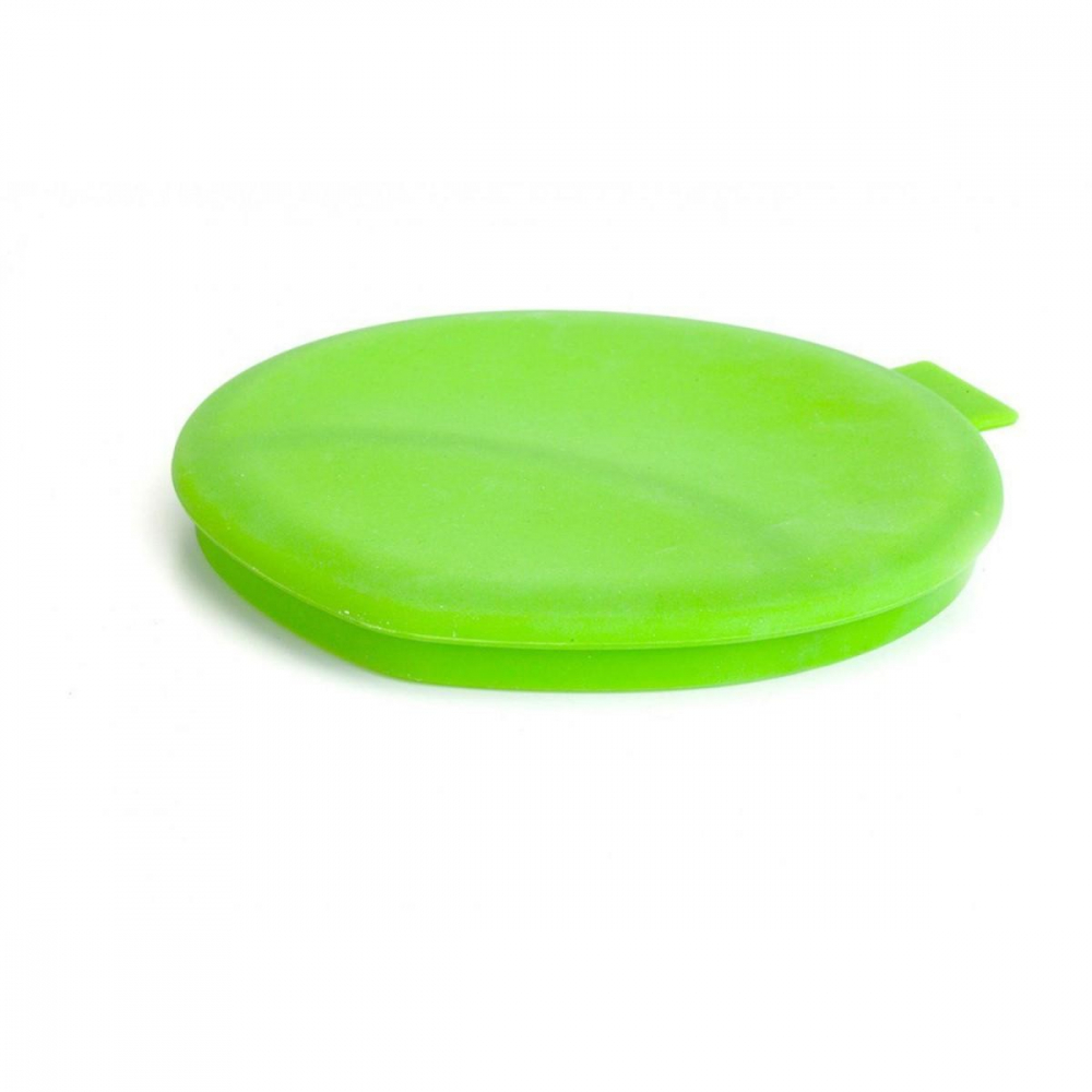 Recipient pentru preparat branza, capac de silicon, cheese maker din plastic, strecuratoare, 17x14.5x12.8 cm, verde [10]