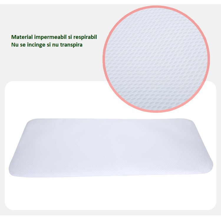 Rucsac multifunctional pentru mamici, cu patut pliabil si baza de schimbat, rezistent la apa, capacitate mare, usor, compartimente multiple, buzunar termic pentru lapte, 42 x 32 x 22 cm, rosu [7]