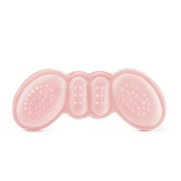 Set 2 branturi cu pernute pentru calcai, suport interior pentru incaltaminte, marime universala, aderent pe piele, roz [6]