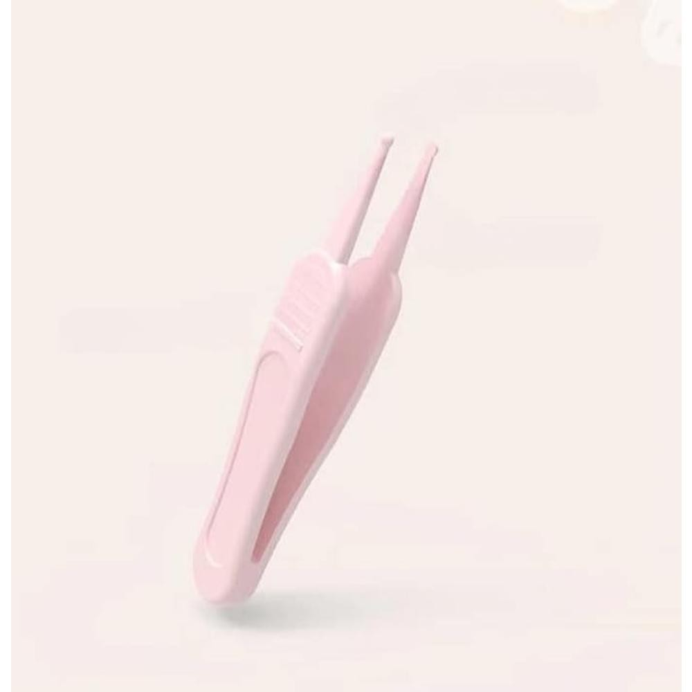 Set 4 piese ingrijire unghii bebelusi, din abs+otel inoxidabil, cutie de depozitare tip bufnita, de la 0 luni, 11.5 x 5 x 11.5 cm, roz [3]