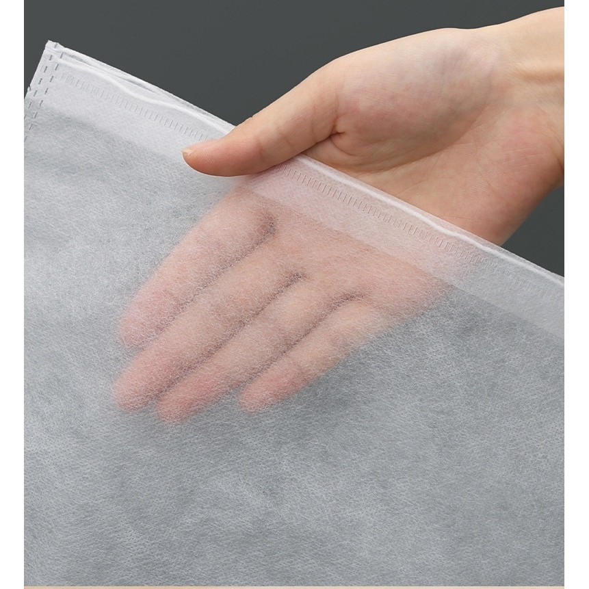 Set 50 de saci de depozitare incaltaminte, de protectie, pentru voiaj, netesut, rezistenti la praf, protectie solara, anti-ingalbenire, 38x32 cm, marime medie, transparent [5]