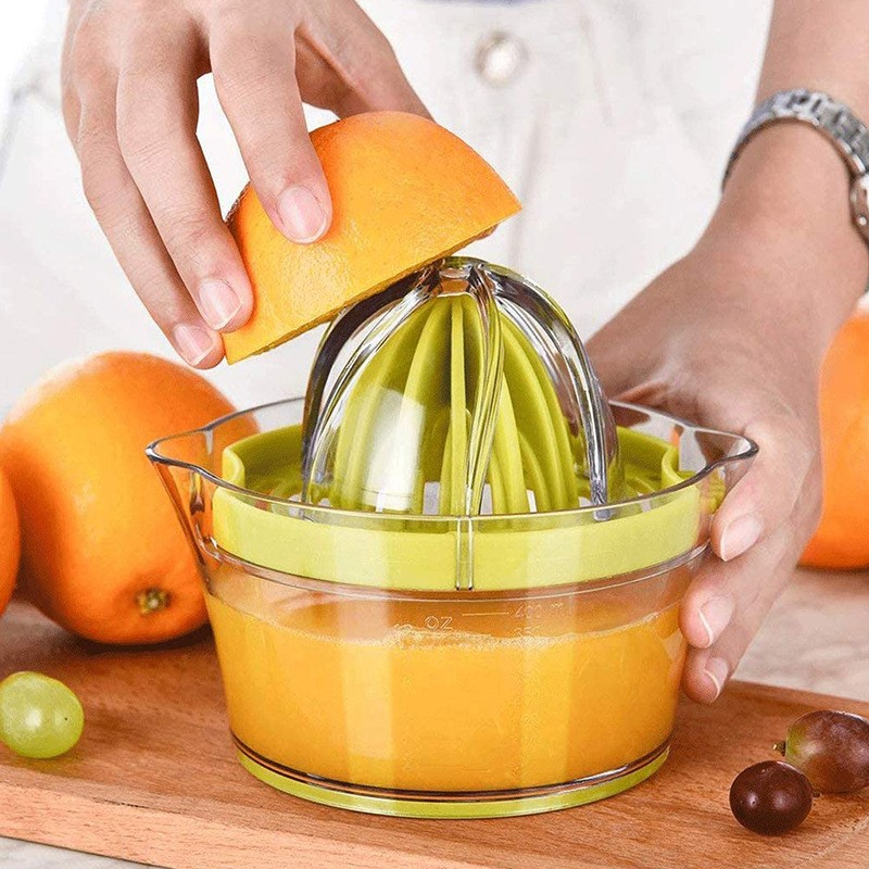 Storcator de fructe 2 in 1, cu razatoare si separator ou, 14.8 x 8 x 13 cm, verde [5]