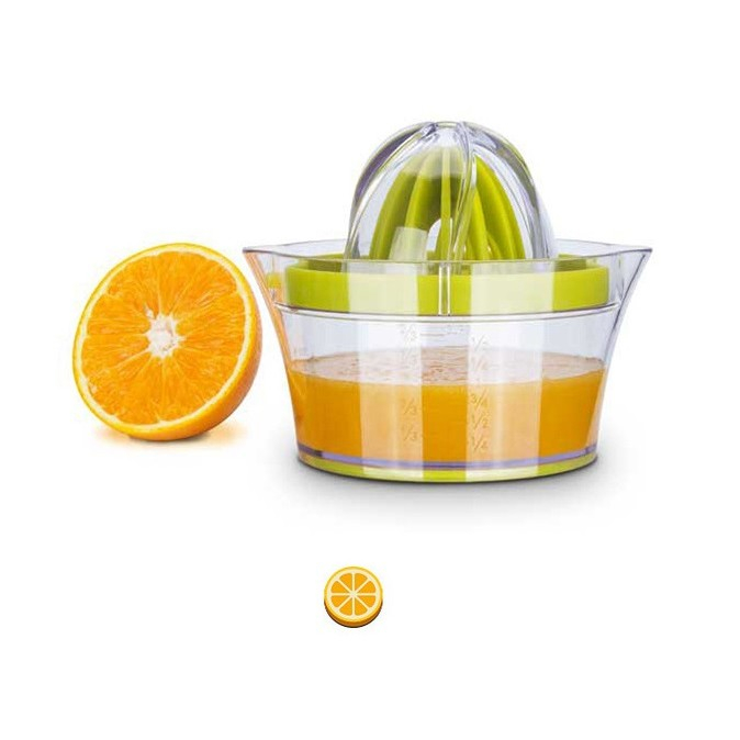 Storcator de fructe 2 in 1, cu razatoare si separator ou, 14.8 x 8 x 13 cm, verde [11]