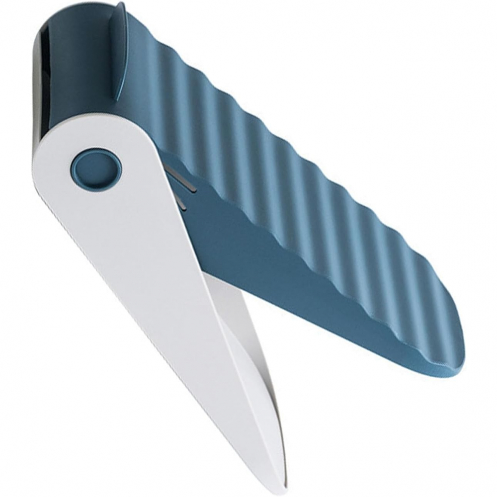 Suport pentru pantofi, cu două straturi, organizator, antiderapant și durabil, inălțime reglabilă, 25.5x11x7.5 cm, albastru, 150 g [5]