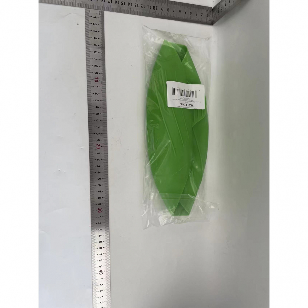 Tava de copt pentru cuptor, pentru paine, peste, legume, din silicon, pliabila, multifunctionala, forma pentru preparare si gatiere, 24.5x9 cm, verde [2]