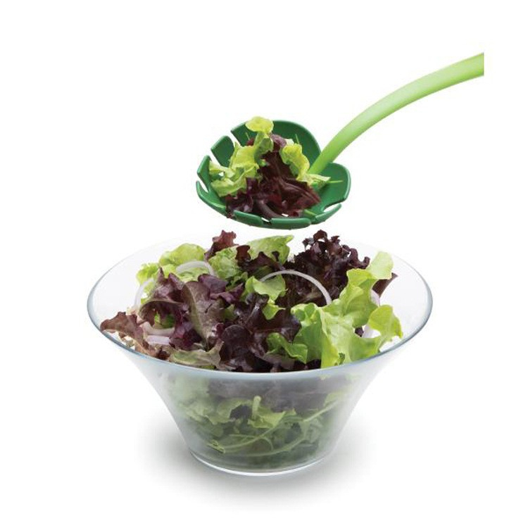 Ustensila bucatarie universala tip frunza, material abs, creativa, design unic si modern, 30x9.5 cm, verde [6]