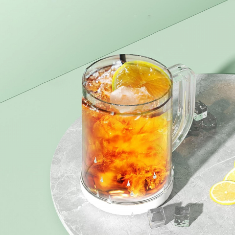 Cana frigorifica cu gheata, 14.2 x 10.4 x 14.7 cm, plastic, 800 ml, transparent [2]