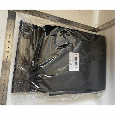 Cutie de depozitare pentru pantofi, flippy, 53x42x33 cm, cu capac transparent si fermoar, din panza oxford, pliabila, negru [1]