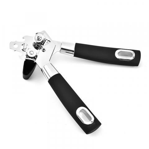 Desfacator de conserve multifunctional  otel inoxidabil, maner antialunecare, ergonomic, rezistent la rugina, usor de utilizat, 21.6 x 6 cm, argintiu [11]