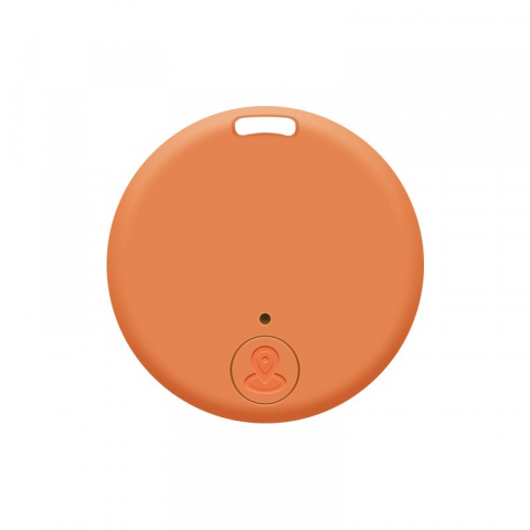 Organizatoare, perne voiaj şi accesorii - Dispozitiv anti pierdere inteligent, conexiune bluetooth, dispozitiv anti pierdere pentru accesorii, baterie si manual de utilizare incluse 38 x 38 x 7 mm, portocaliu