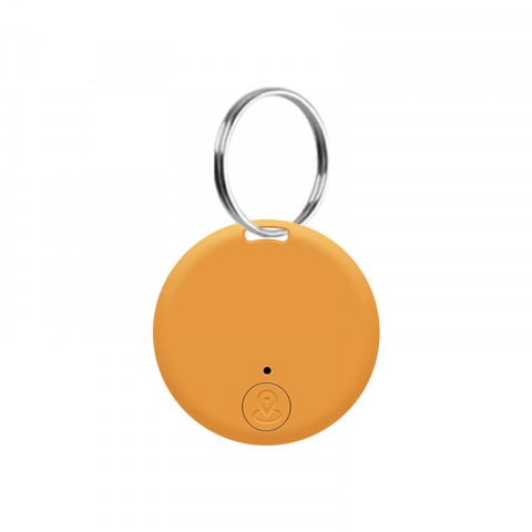 Dispozitiv anti pierdere inteligent, conexiune bluetooth, dispozitiv anti pierdere pentru accesorii, baterie si manual de utilizare incluse 38 x 38 x 7 mm, portocaliu [1]