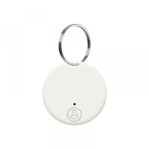 Dispozitiv anti pierdere inteligent, conexiune bluetooth, dispozitiv anti pierdere pentru accesorii, baterie si manual de utilizare incluse 38 x 38 x 7 mm, alb [2]