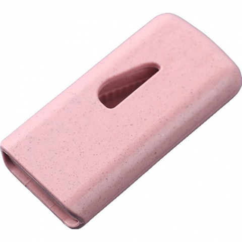 Caserole, genți termice și organizatoare pastile - Dispozitiv taiere si depozitare medicamente, roz, plastic, 8 x 4 x 1.8 cm