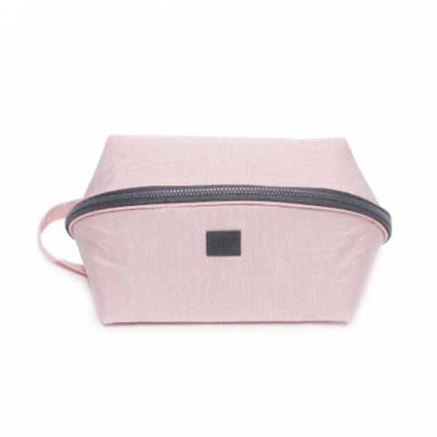 Genti, organizatoare şi accesorii voiaj - Geanta de depozitare 3 in 1, portabila, pentru lenjerie, sutiene si sosete, multi-functionala, pentru bagaj, calatorii si afaceri, 23 x 13 x 13, roz