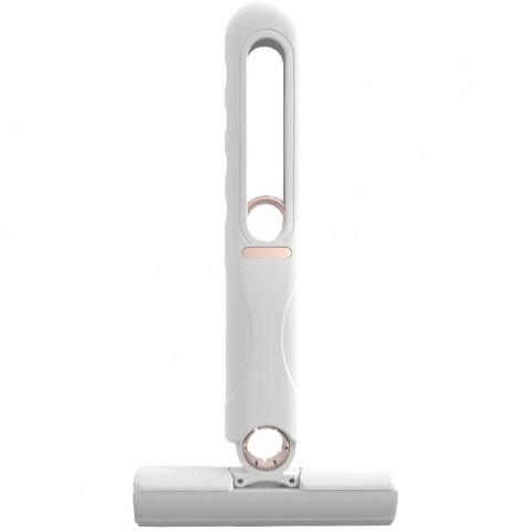 Maturi, Perii, Mopuri si Galeti - Mop de mana  mini-portabil, cu sistem de stoarcere, dispozitiv de curatat manual, cu burete absorbant, material pva, multisuprafete si geamuri, 29.5 x 15.5 cm, alb