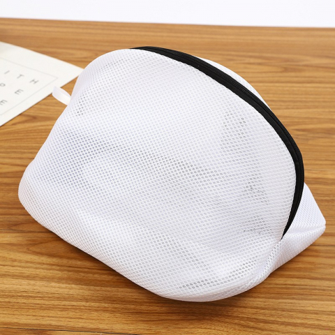 Sac pentru spalare si uscare incaltaminte compatibil cu masina de spalat, material rezistent, 42 x 24 x 24 cm, alb [6]