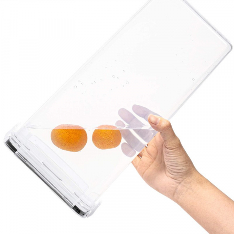 Set 4 recipiente din plastic, pentru alimente/obiecte, inchidere ermetica, 4 x 2.8l, transparent [5]