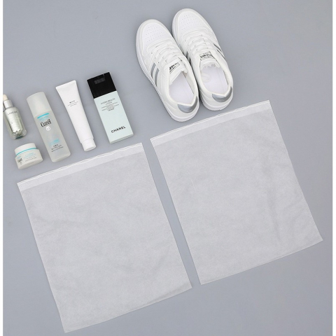 Set 50 de saci de depozitare incaltaminte, de protectie, pentru voiaj, netesut, rezistenti la praf, protectie solara, anti-ingalbenire, 48x32 cm, marime mare, transparent [3]