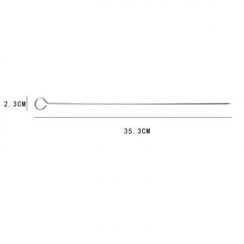 Set 9 ustensile pentru gratar, din otel inoxidabil, geanta oxford, argintiu [2]