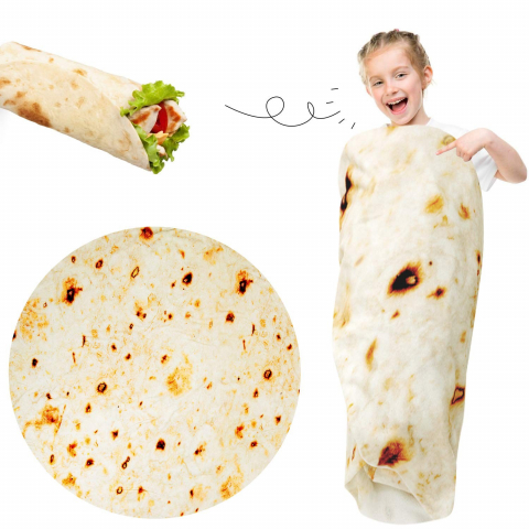Set patura flanel si caciula  forma lipie, pentru nou-nascuti, material poliester, 85 cm, crem [4]