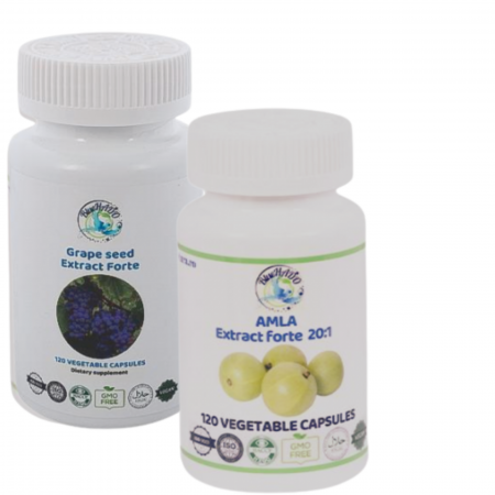 Remedii patologii sistem imunitar - ImmunoShield Plus – Suport Natural pentru Sistemul Imunitar Cu extracte concentrate de Amla și Semințe de Struguri