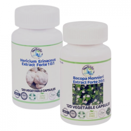 Toate produsele - Super Memory: Lion’s Mane and Bacopa Monnieri for Enhancing Memory and Focus