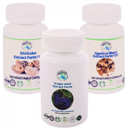 Remedii patologii sistemul osos - Suport Natural pentru Osteoporoză - Agaricus, Semințe de Struguri și Coriolus pentru Întărirea Oaselor și Prevenirea Pierderii Densității Osoase